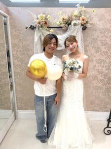 11月15日ドレス試着会開催